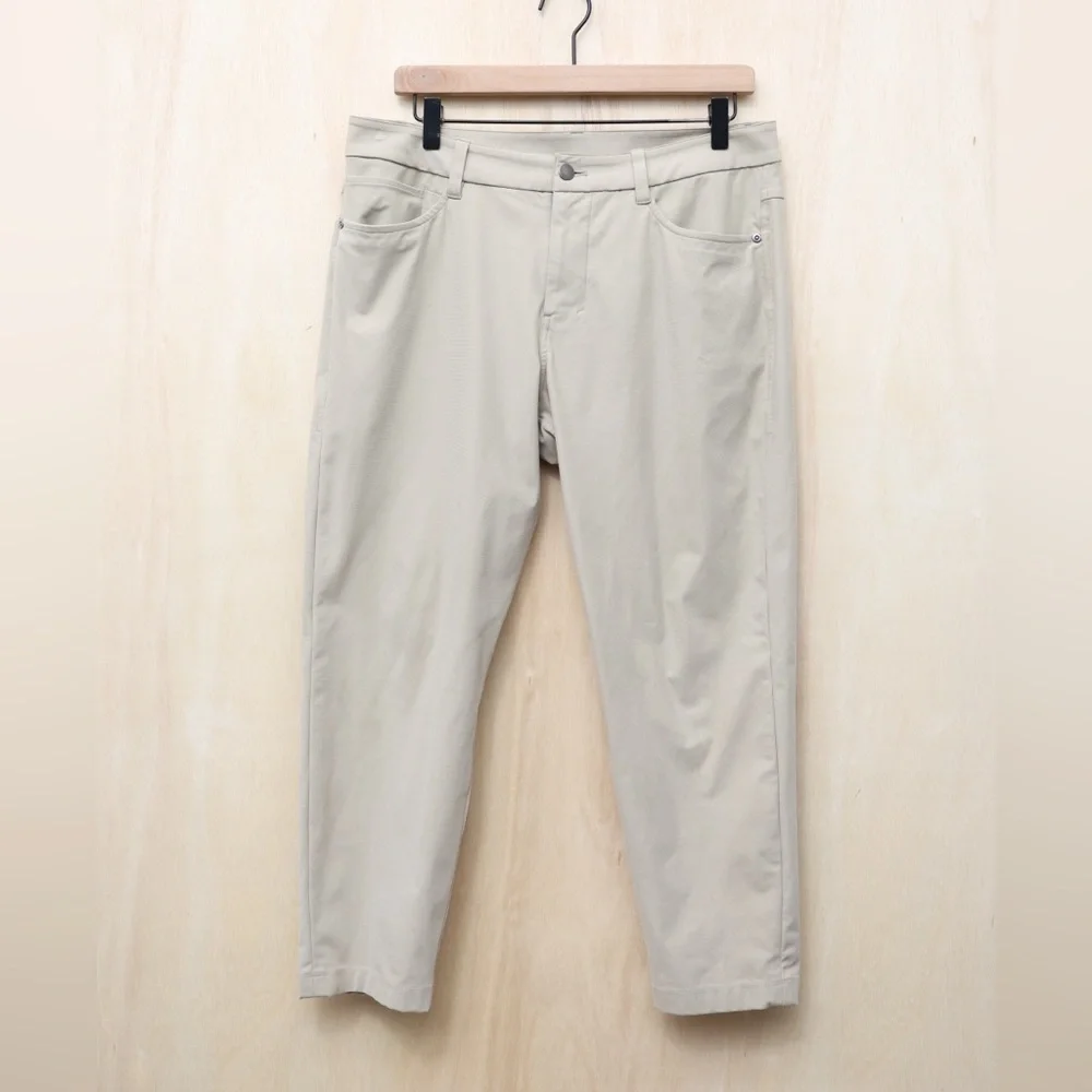 Lululemon ABC Pant‎ Tan 32x24 Tailored